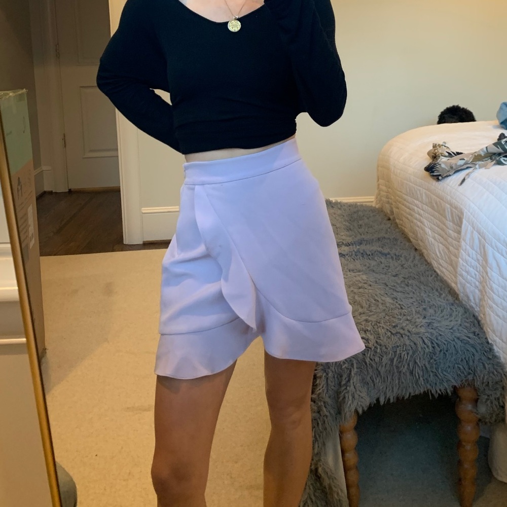 Club Monaco lavender skirt